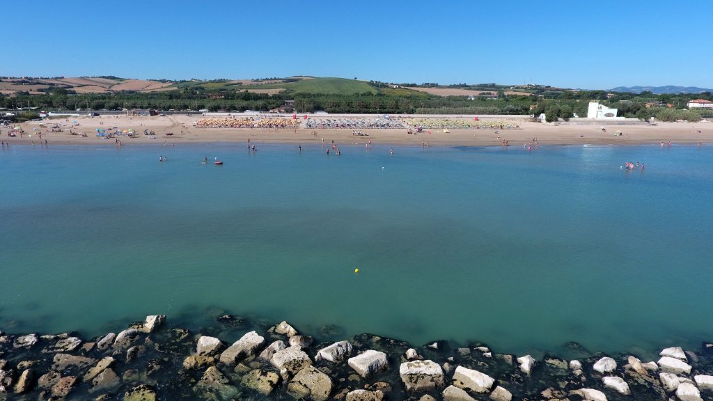 spiaggia al mare Marche