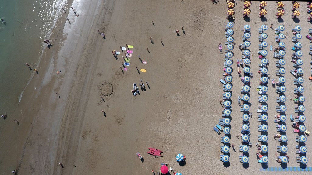 spiaggia al mare Marche